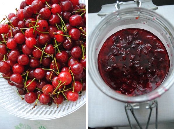 Sour Cherry Syrup & Flavored Yogurt 3 cherry to syrup 600