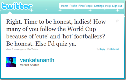 FootballTweet