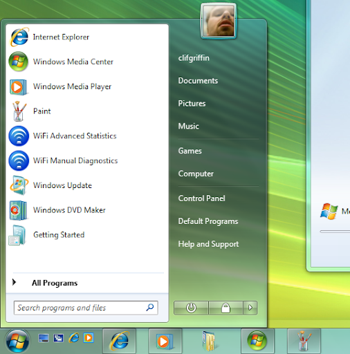 Windows 7 Taskbar Screenshoots