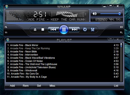New Beautiful Media Player Skins Collection