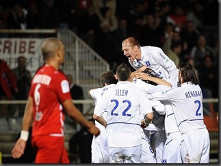 Auxerre é o líder