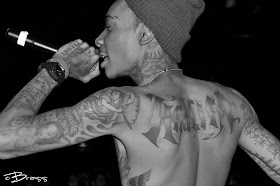 Track And Field Tattoos. Wiz Khalifa Tattoos - 5