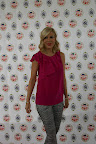 Tori Spelling was the Honorary Grand Marshal in San Diego County's 62nd Annual Mother Goose Parade (http://www.MotherGooseParade.org) All rights, Mother Goose Parade Assn/ Popular Press Media Group. media@ppmg.info, http://www.PPMG.info edit Delete caption