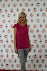 Tori Spelling was the Honorary Grand Marshal in San Diego County's 62nd Annual Mother Goose Parade (http://www.MotherGooseParade.org) All rights, Mother Goose Parade Assn/ Popular Press Media Group. media@ppmg.info, http://www.PPMG.info edit Delete caption
