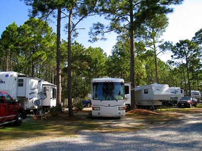 Site 34 at Pineglen RV Park