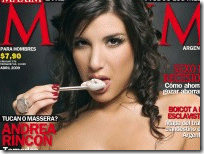 andrea rincon maxim argentina abril 2009