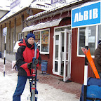 Przystanek autobusowy w Szegyniach - jakieś 300m od granicy