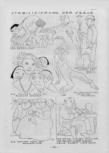 Karl-Arnold-Simplicissimus-sw.-Jg.-29,-Nr.-30,-S.-411.--20.-Oktober-1924 Karl-Arnold-Simplicissimus-sw.-Jg.-29,-Nr.-30,-S.-411.--20.-Oktober-1924