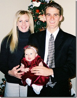 Family at Christmas 2003