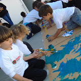 Alunos da Educação Infantil na Pintura.JPG