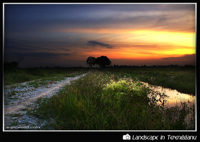 sunset at tualang picture