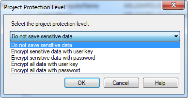 Denali SSIS project protection options