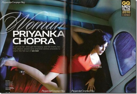 Priyanka Chopra's GQ Magzazine scans (October 2010)2