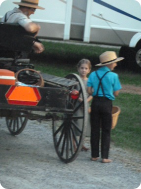 Amish Visit to Park 049