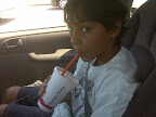 My boy loves some jamba juice