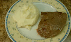 When the fam is away every night is steak and potatoes night