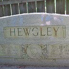 Tolbert F. and Vergil L.(Davis)  Hewgley Son of Nelson R. & Sarah Gleaves Hewgley Old Dozier Cemetery Cheatham County, Tennessee