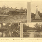 Station Scene, Appomattox River, Conferearte Monument