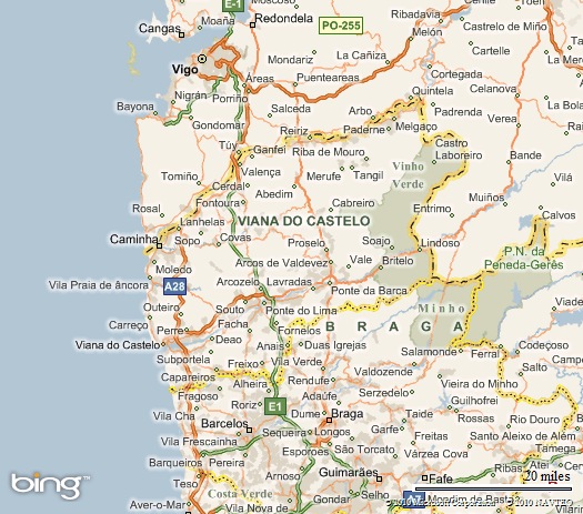 Imagem no mapa