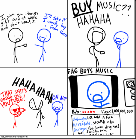 fag_buys_music
