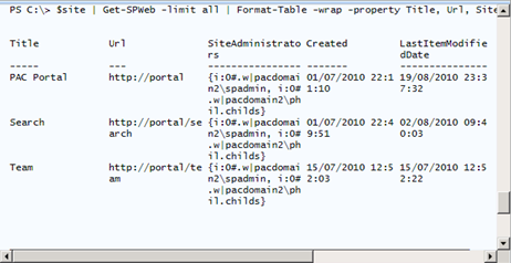 Powershell Format List Csv | viewing sharepoint properties as lists tables and csv in Powershell Format List Csv | viewing sharepoint properties as lists tables and csv in
