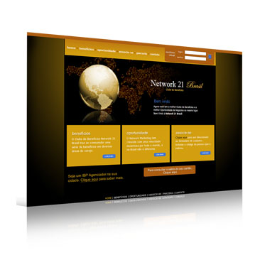 Website Network 21 Brasil