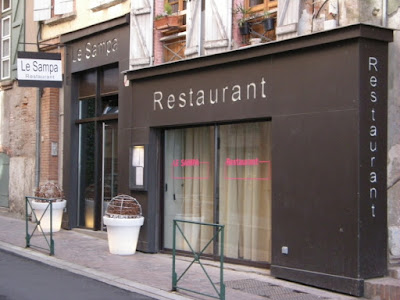 Restaurant Le Sampa à Montauban : la façade