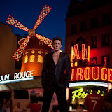 Ben at the Moulin Rouge