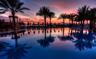Sunset Pool at Intercontinental in Aqaba