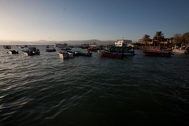 Boats in Aqaba Jordan