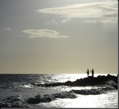 8 Barbados Fisherman sillouette 8 Barbados Fisherman sillouette