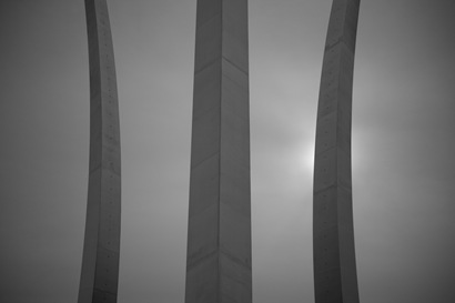 AF Memorial sillouette