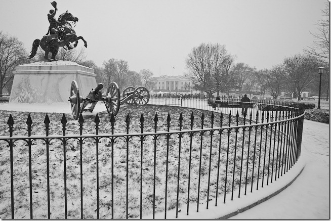 Whitehouse from Lafayette Park