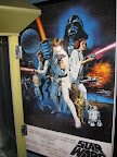 DIY lighted poster frame - turned off