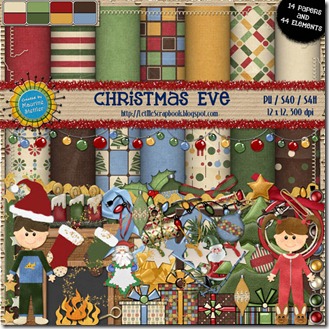 Preview for Christmas Eve - Let Me Scrapbook