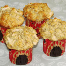 Banana Apple and Oatmeal Muffins