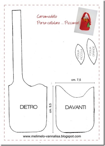 cartamodello peperoncino