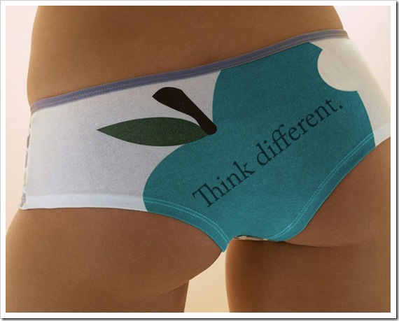 Apple Sexy Lingerie 1280x1024 advertising wallpaper