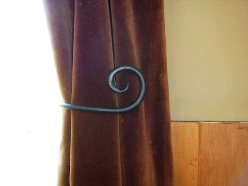 Ironbridge Forge Hand Forged Doorknockers Doorhandles Curtain