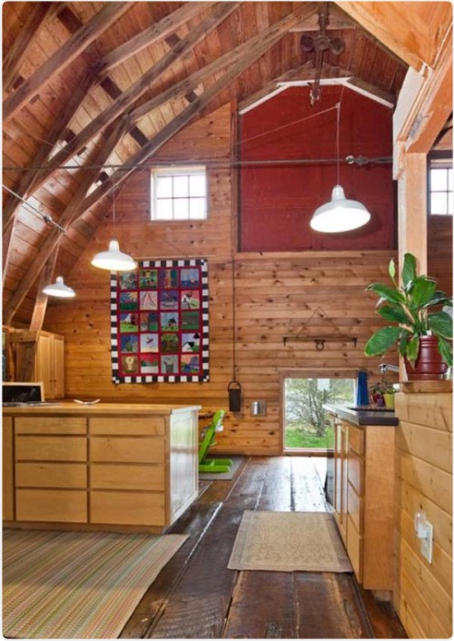 natural wooden interior house design