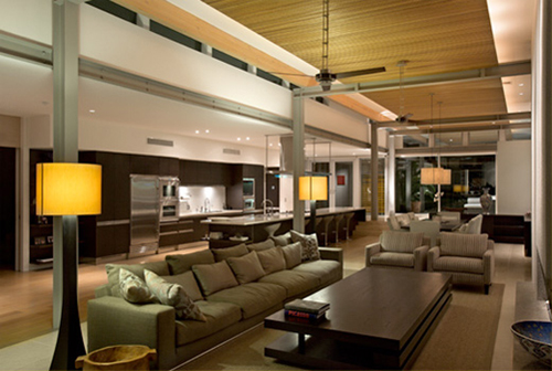 living room concept on dream house