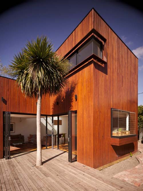 tropical wood house design ideas