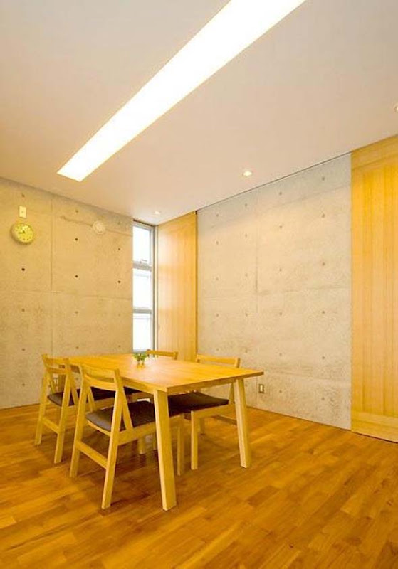 minimalist contemporary dining room japanese house
