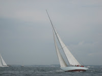 america's cup boats racing in the Narragansett Bay