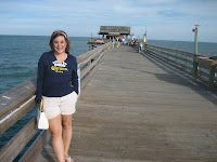 Erika at the Cocoa Beach Pier