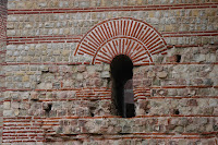 Walls at Roman baths