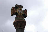 Monument in central plaza of Trier