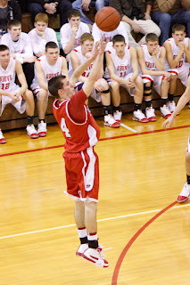 Tyler Breidenbach nailed three 3s