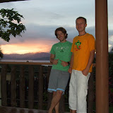 Sunset at Zachs place, Savusavu