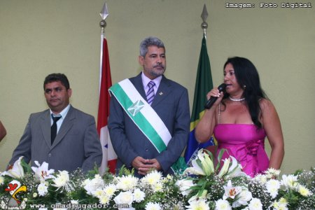 Cerimônia de posse do Prefeito  do município de Dom Eliseu. - www.omadrugador.com
